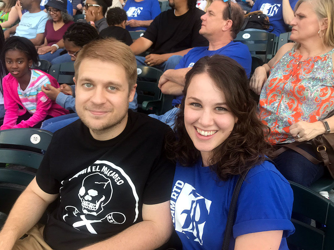 Michele Theodore and her husband, Andrew
